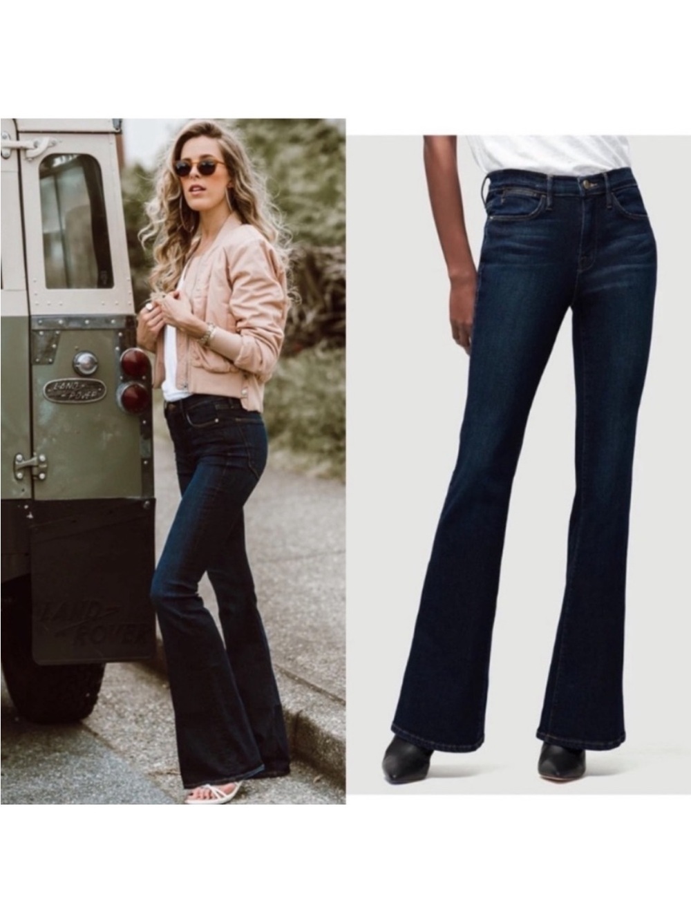 FRAME Le High Flare Jeans EUC size 26
